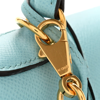 Hermes Epsom Kelly Sellier 28 Bleu Atoll 12 of 12