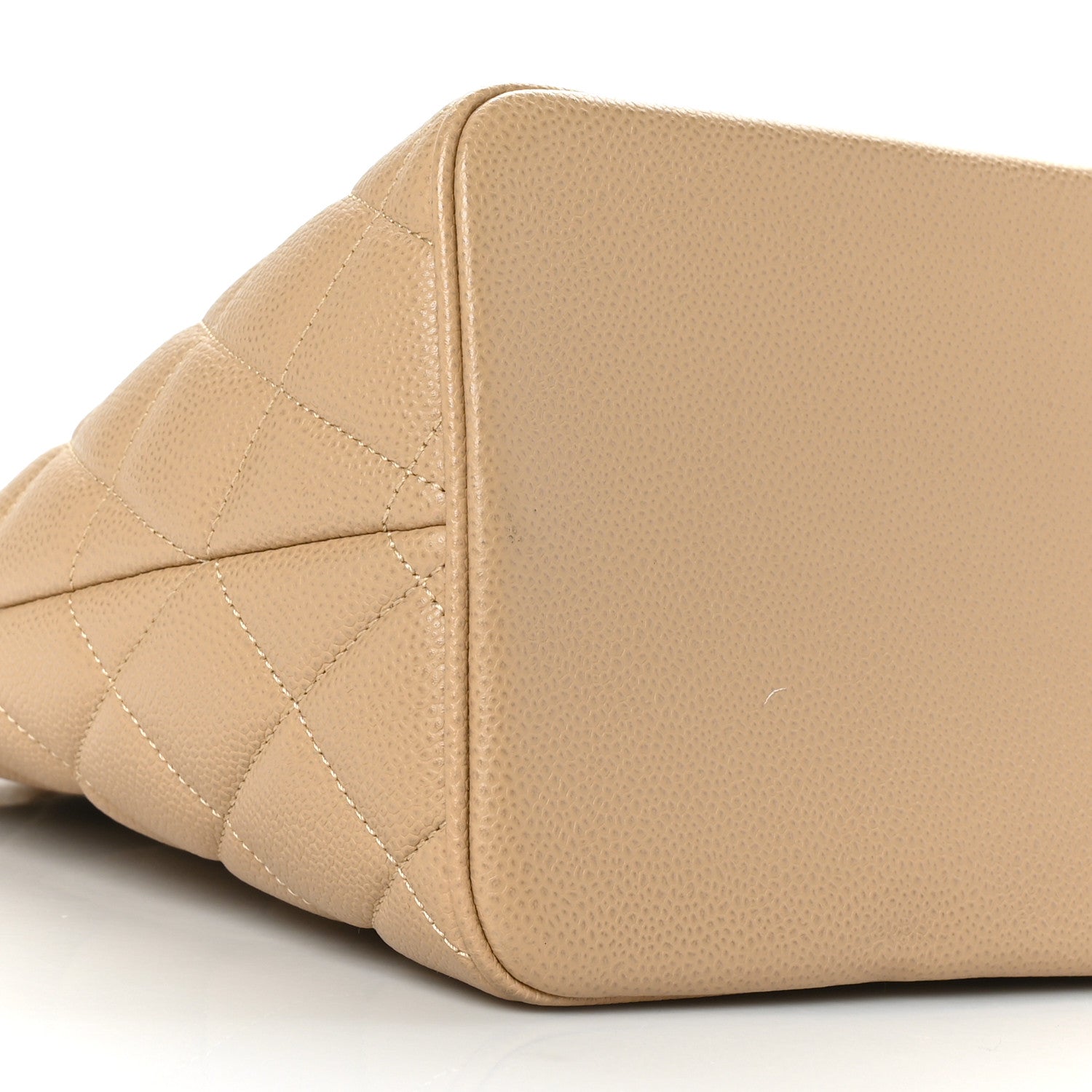 Chanel Caviar Quilted Medallion Tote Beige 8 of 9