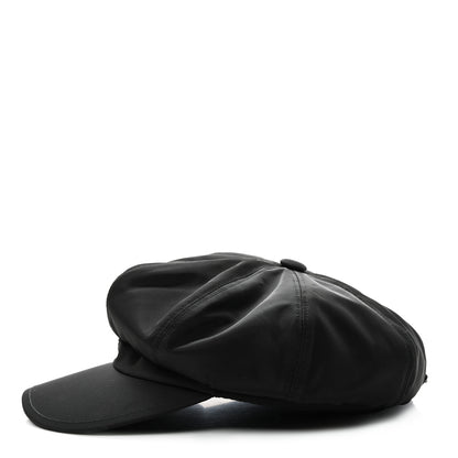 Prada Re-Nylon Newsboy Hat M Black 4 of 9