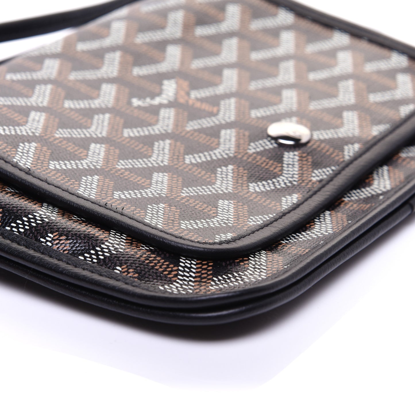 Goyardine Plumet Wallet Clutch Black