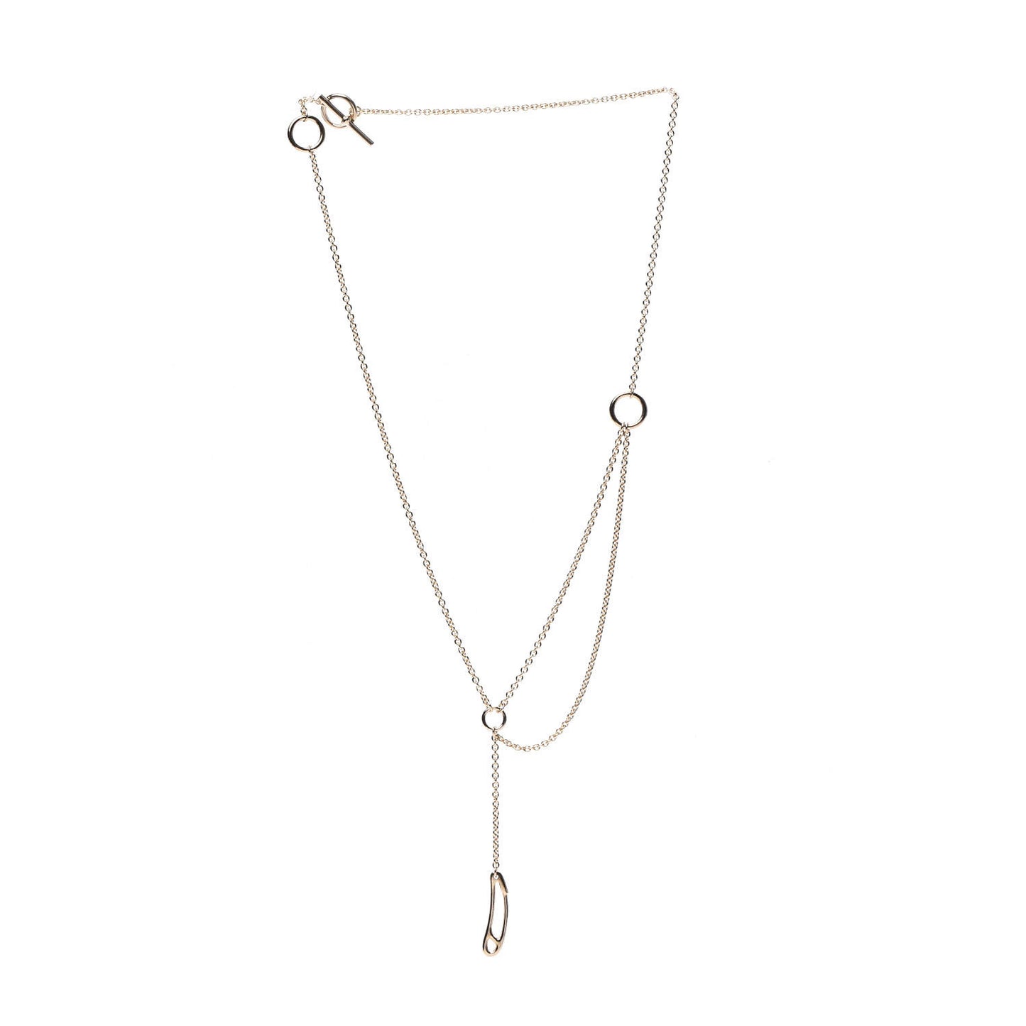 18K Rose Gold TPM Chaine d'Ancre Punk Necklace SH