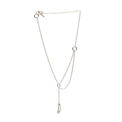 Hermes 18K Rose Gold TPM Chaine d'Ancre Punk Necklace SH 3 of 5