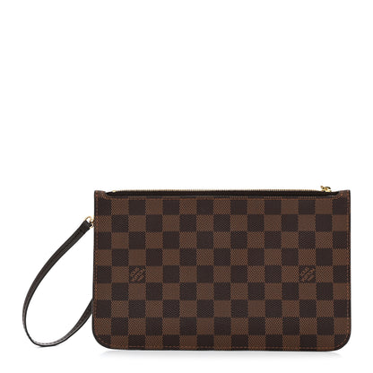 Louis Vuitton Damier Ebene Neverfull MM GM Pochette 1 of 7
