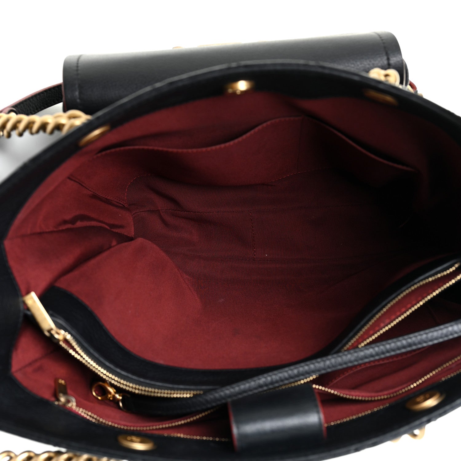 Chanel Calfskin Stitched Archi Chic Large Tote Black 6 of 17