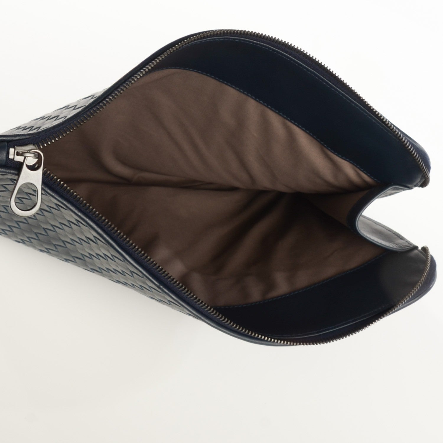 Bottega Veneta Nappa Intrecciato Medium Document Case Atlantic 5 of 8