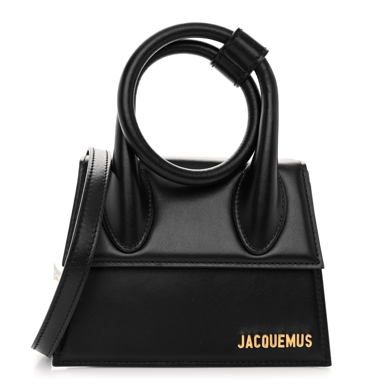 Jacquemus Smooth Calfskin Le Chiquito Noeud Black 1 of 9