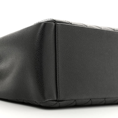 Chanel Caviar Quilted Grand Shopping Tote GST Black 10 of 13