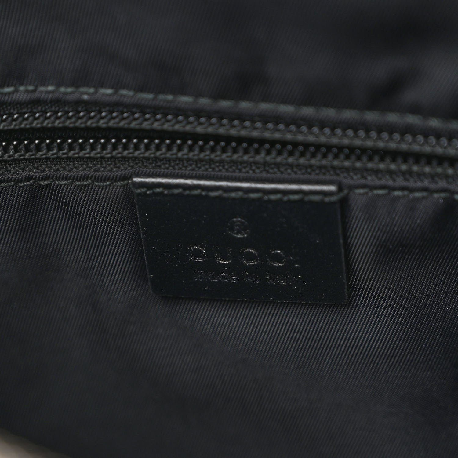 Gucci GG Supreme Monogram Web Messenger Bag Black 6 of 9
