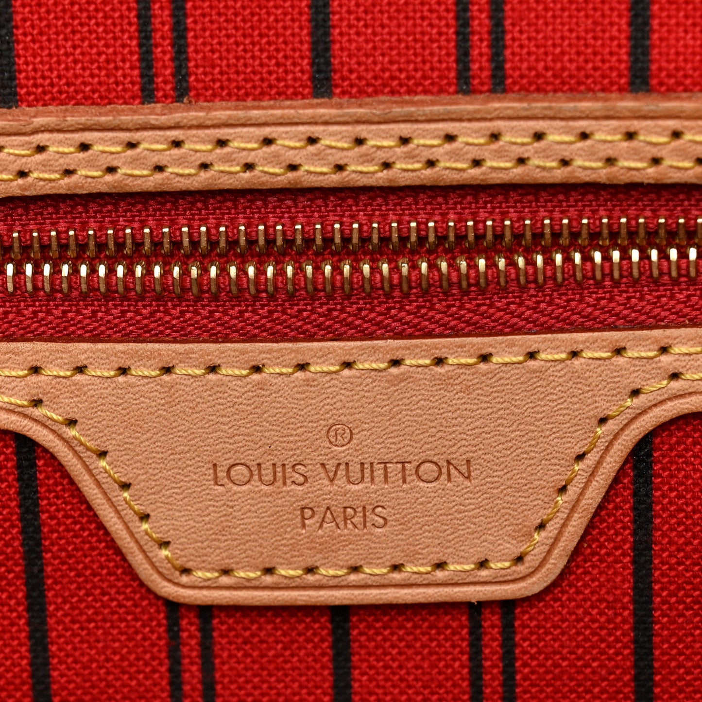 Monogram Neo Neverfull MM Cherry