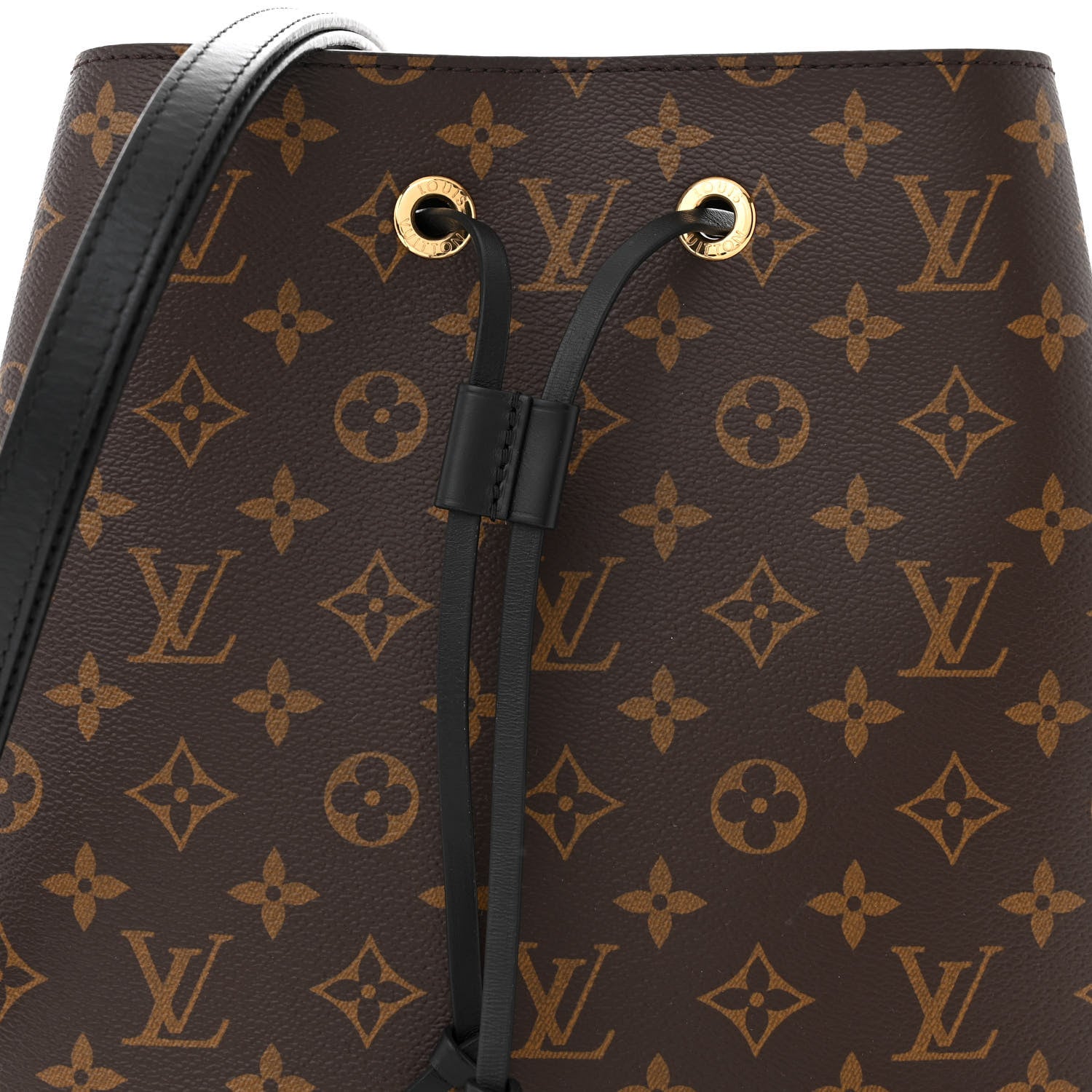 Louis Vuitton Monogram Neonoe MM Black 7 of 12