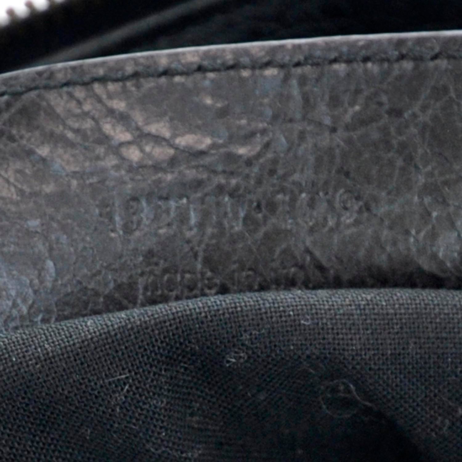 Balenciaga Chevre Wool Prince of Wales Check Weekender 8 of 9