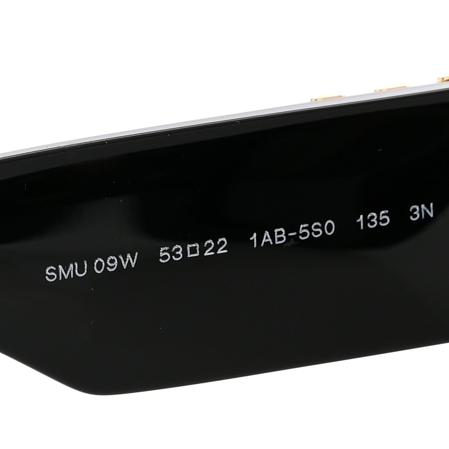 Acetate Miu Glimpse Sunglasses SMU 09WS Black