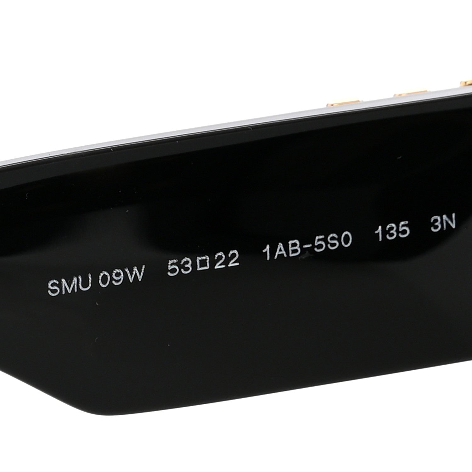 Miu Miu Acetate Miu Glimpse Sunglasses SMU 09WS Black 6 of 8