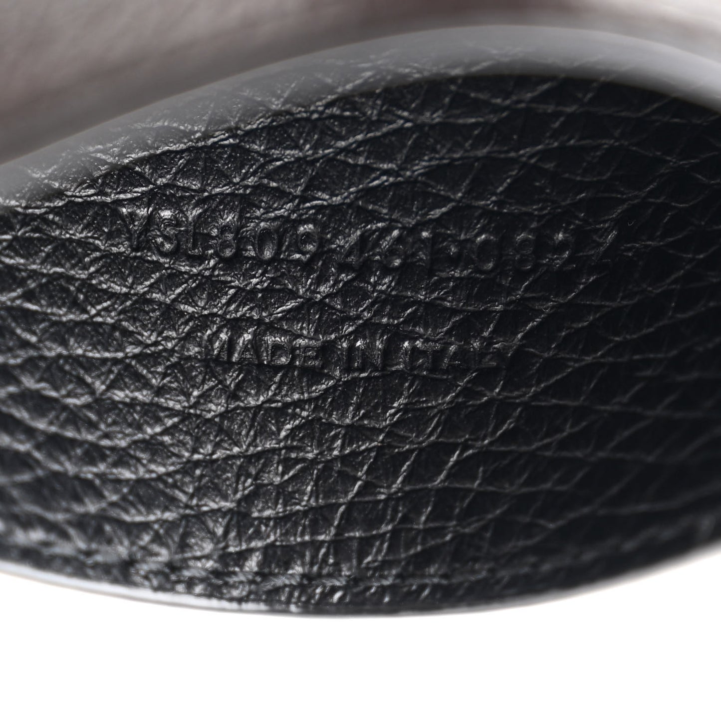 Grained Calfskin Baby Le 5 A 7 Supple Hobo Black