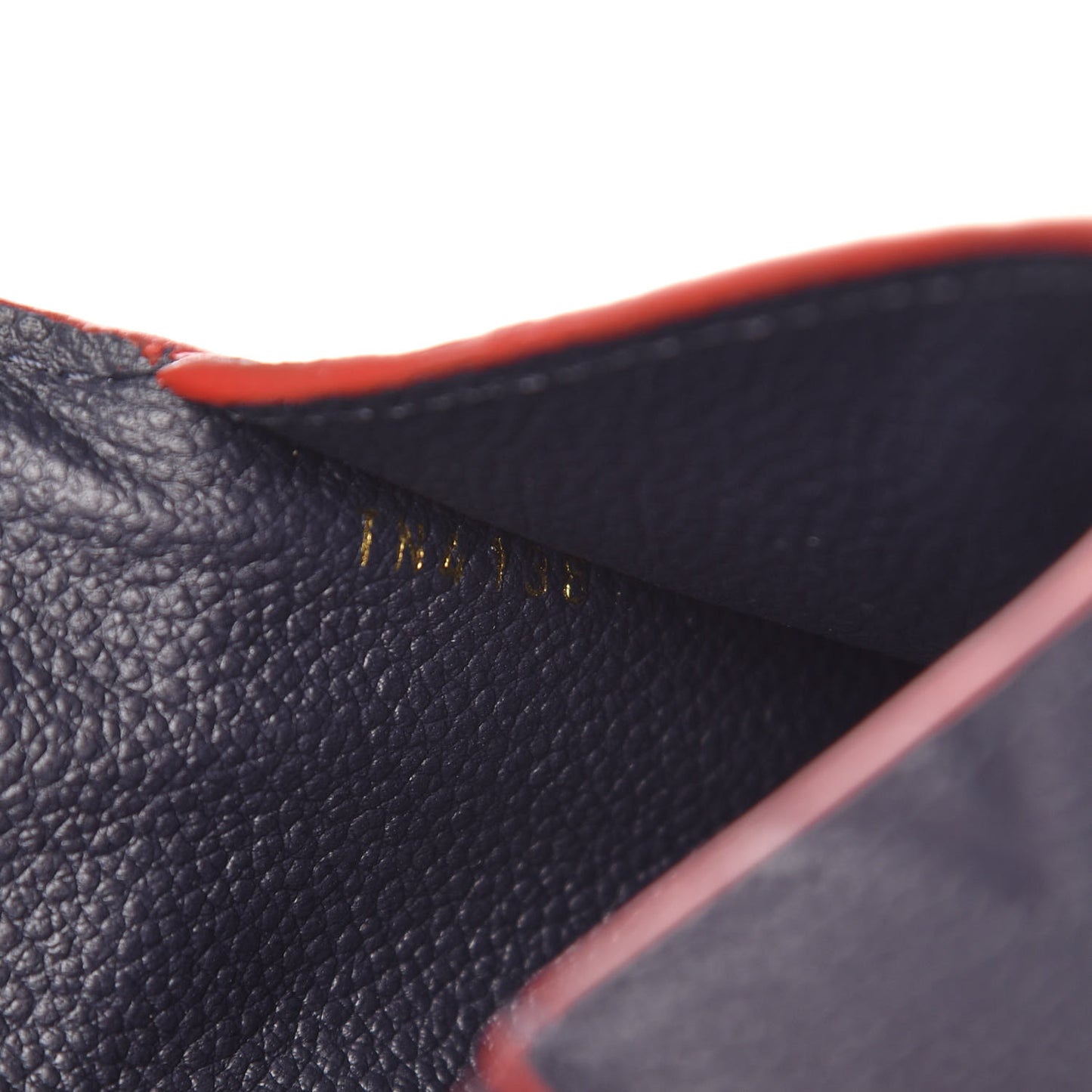 Empreinte Key Pouch Marine Rouge