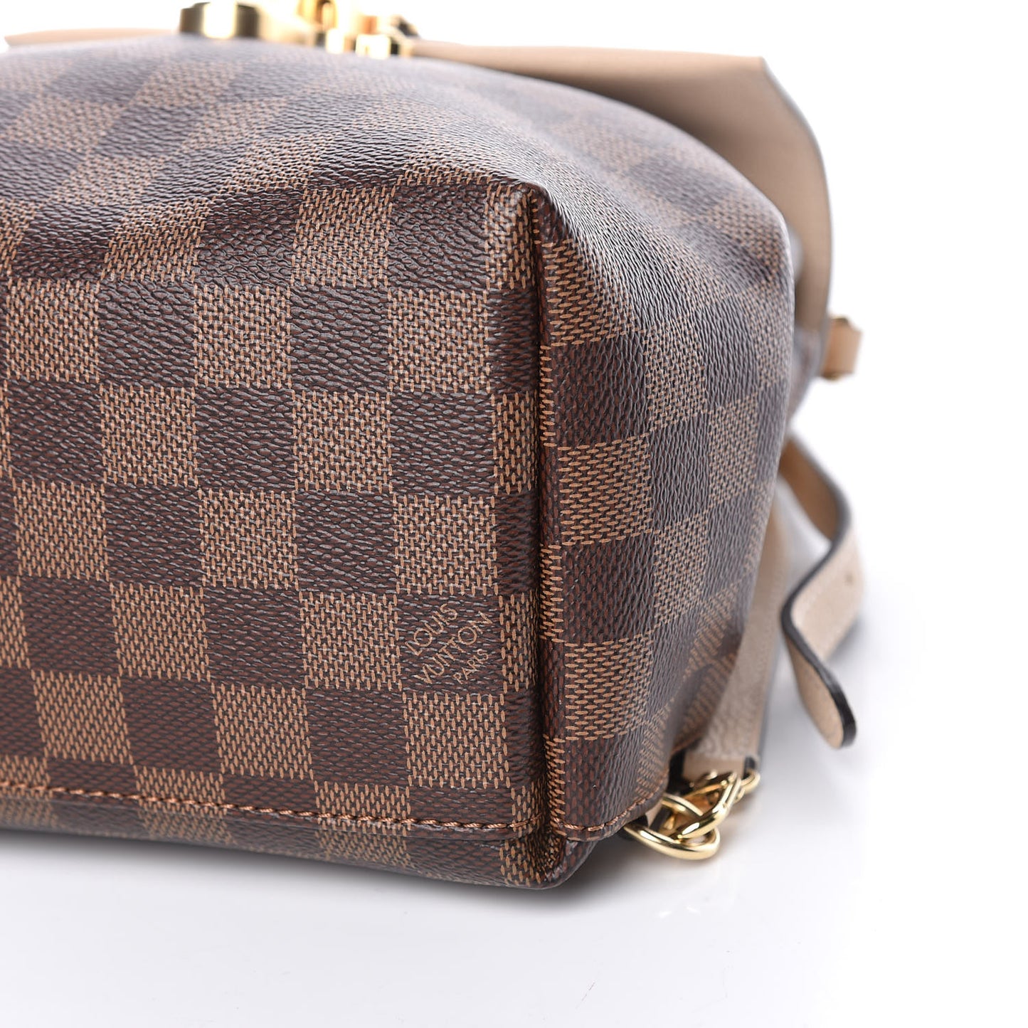Damier Ebene Clapton Backpack Creme