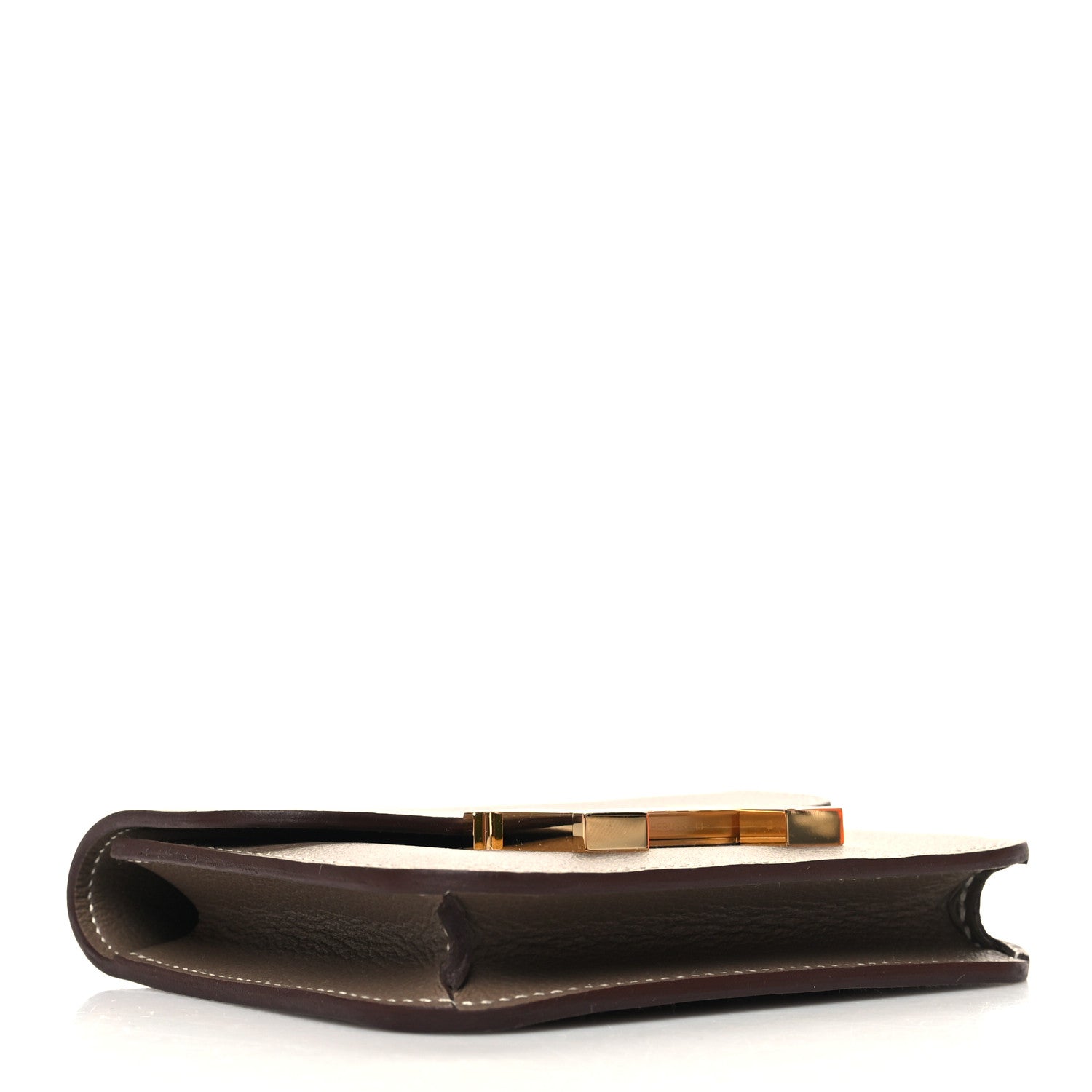Hermes Evercolor Constance Slim Wallet Etoupe 5 of 11