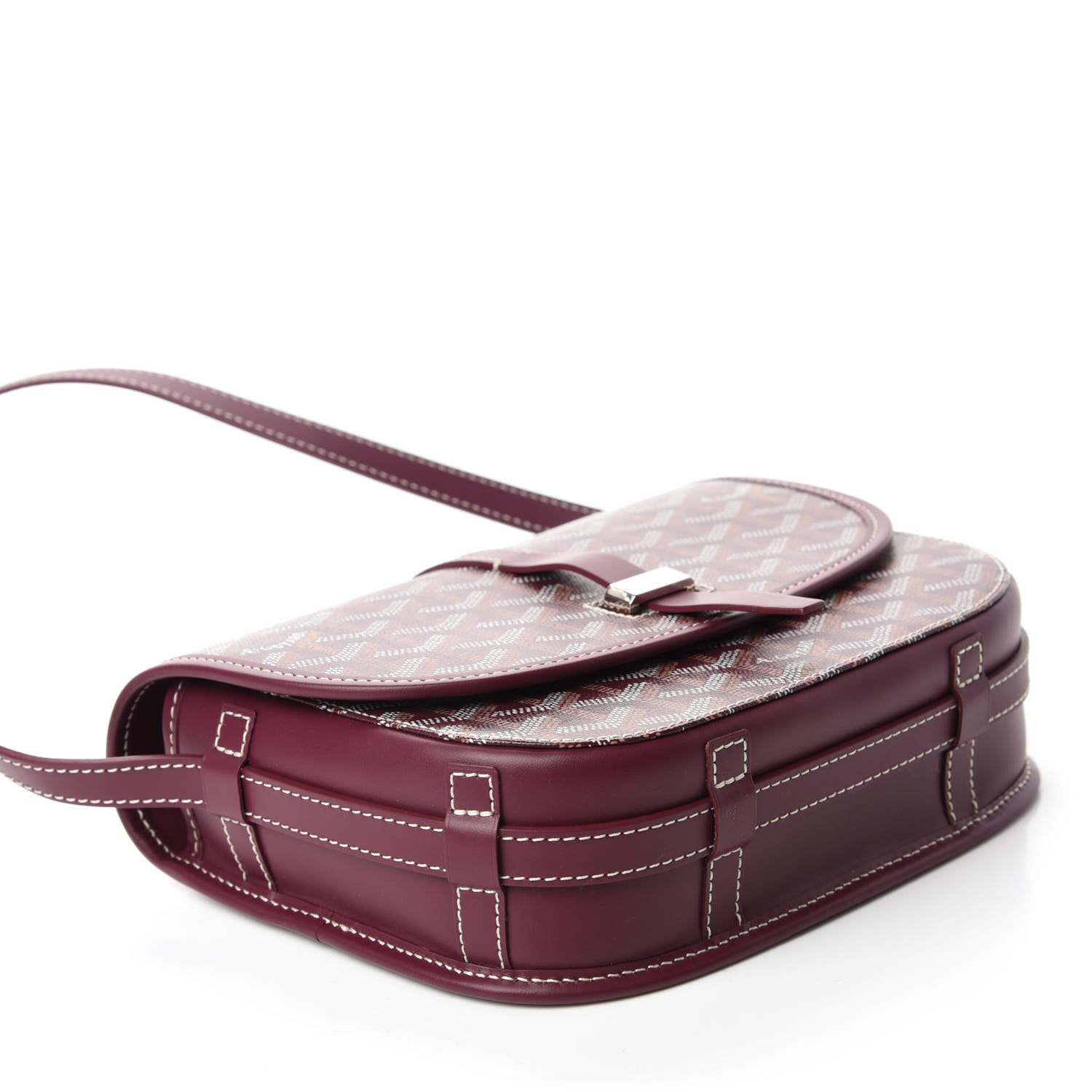 Goyard Goyardine Belvedere II PM Messenger Bag Bordeaux 4 of 9