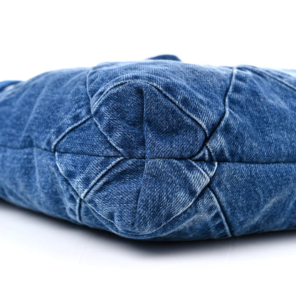 Chanel Denim Quilted Small Chanel 22 Blue 9 of 10