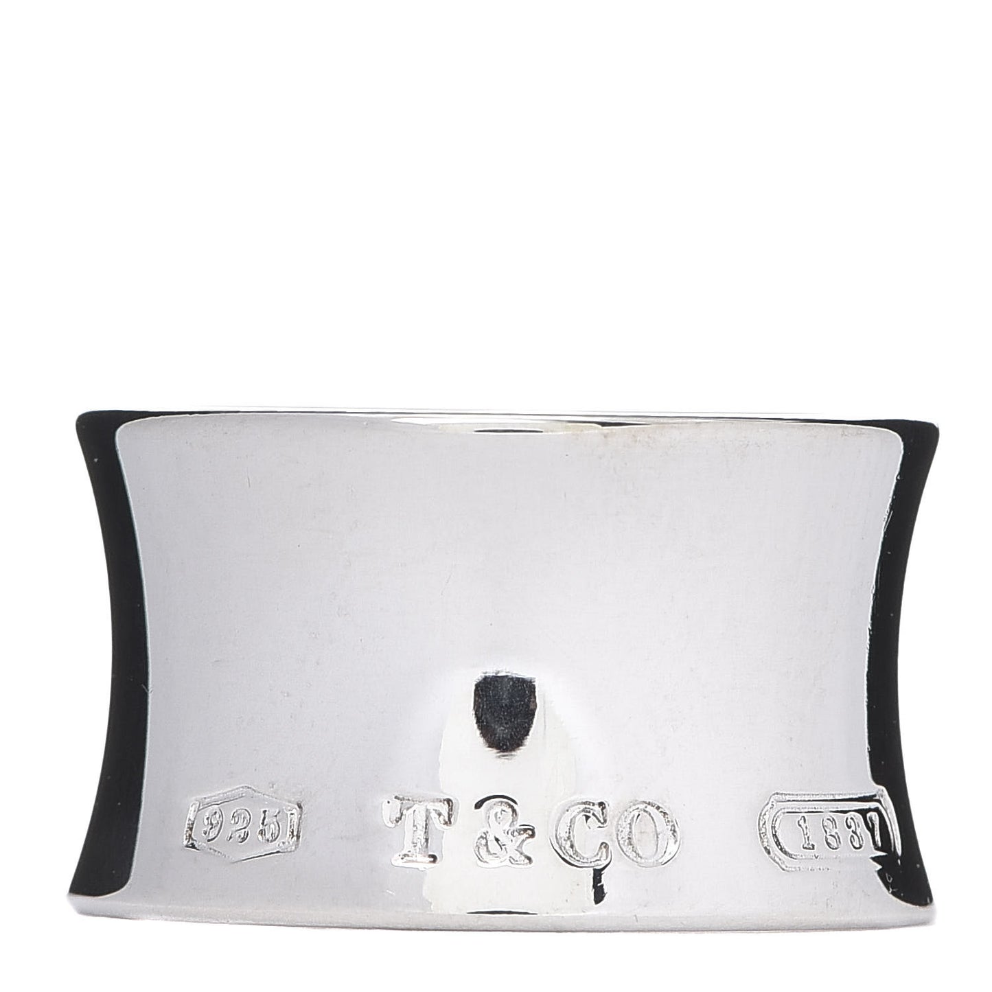 Sterling Silver 1837 Wide Ring 53 6.5