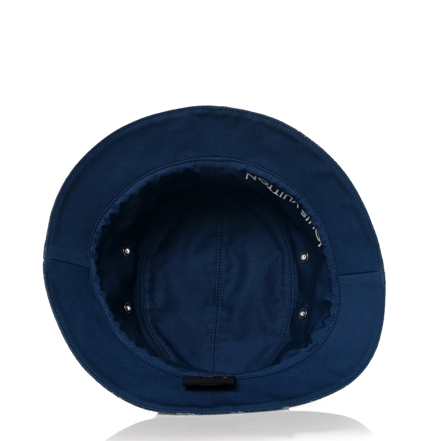 Louis Vuitton Monogram Denim Transformable Bob Bucket Hat 58 Blue 6 of 9