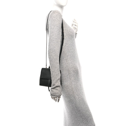 Mansur Gavriel Calfskin Mini Lady Bag Black Flamma 2 of 9