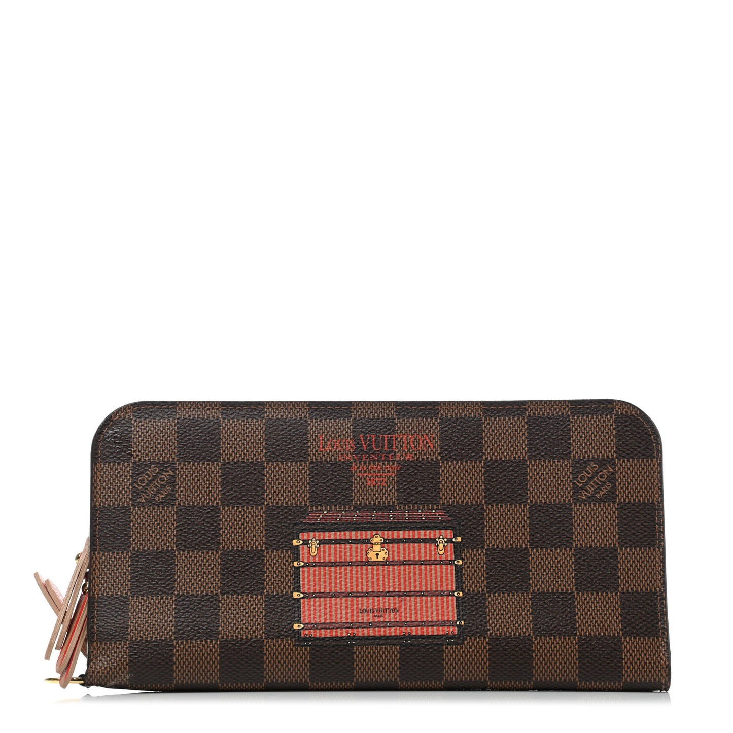 Damier Ebene Trunks and Locks Insolite Wallet