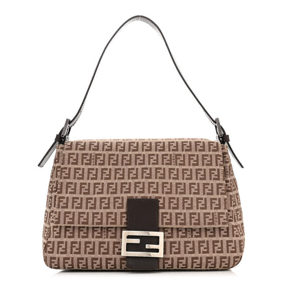 Fendi Zucchino Mama Baguette Brown 1 of 10