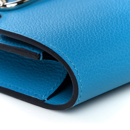 Hermes Evercolor Verso Roulis Slim Wallet Bleu Frida Rose Mexico 12 of 15