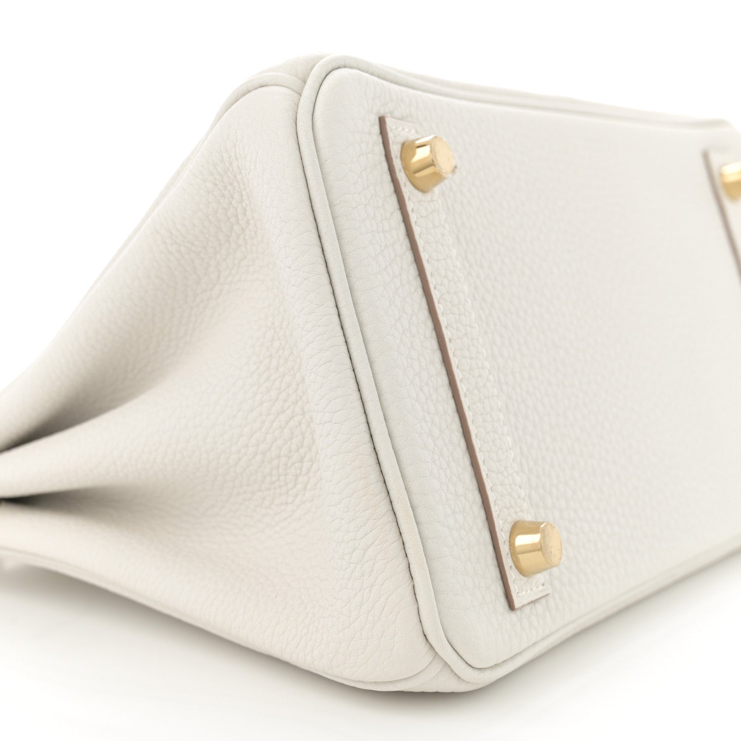 Hermes Togo Birkin 25 Gris Pale 9 of 11