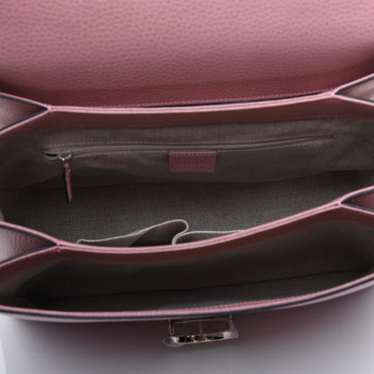 Gucci Dollar Calfskin Interlocking G Top Handle Shoulder Bag Soft Pink 5 of 16