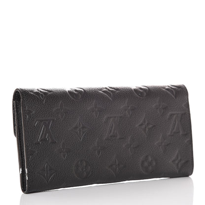 Louis Vuitton Empreinte Curieuse Wallet Black 3 of 13