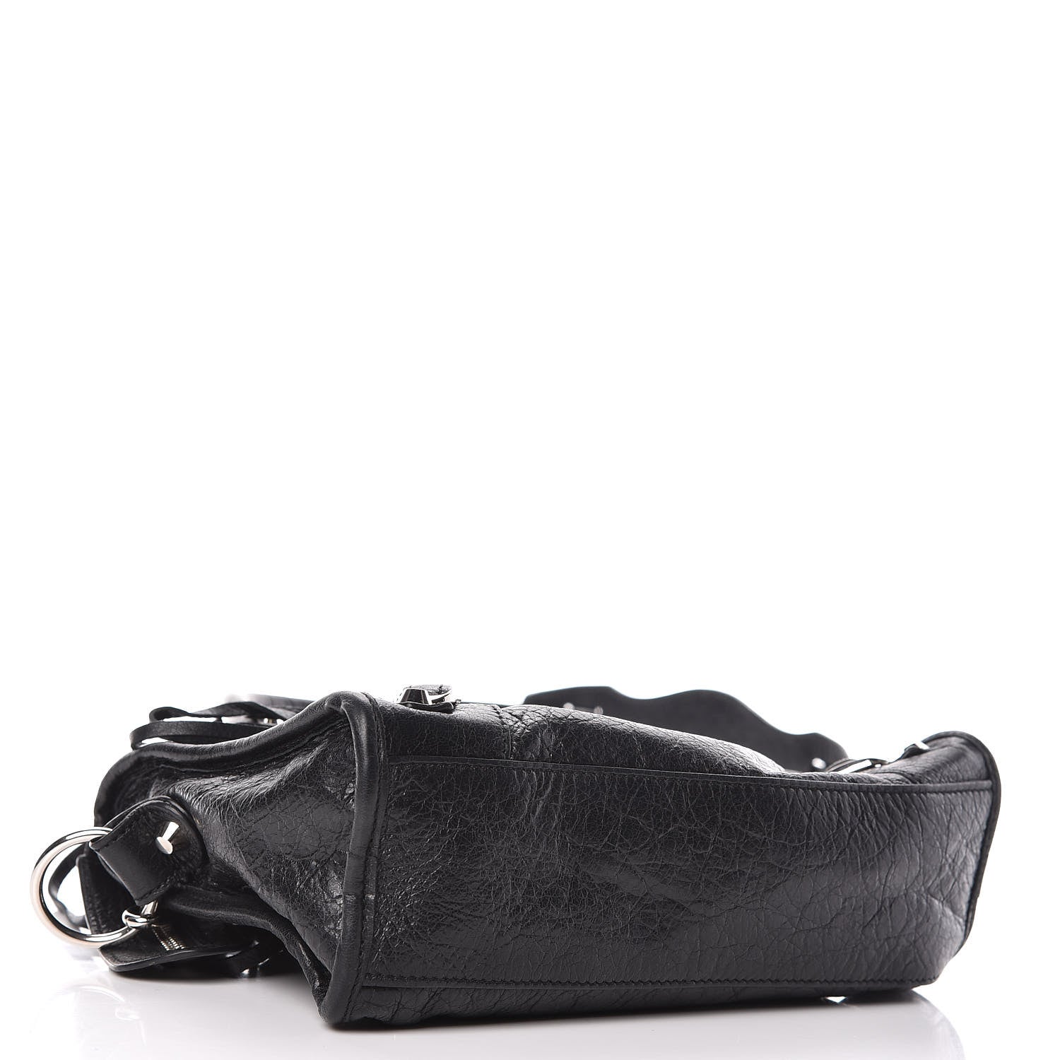 Balenciaga Agneau Classic Silver Hardware Mini City Black 4 of 10