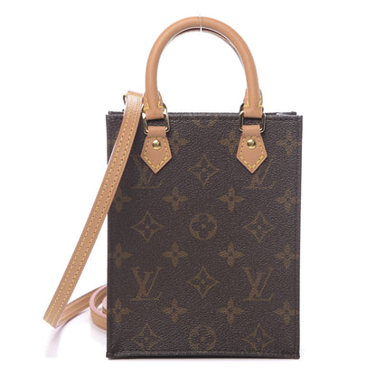Louis Vuitton Monogram Petit Sac Plat 1 of 11