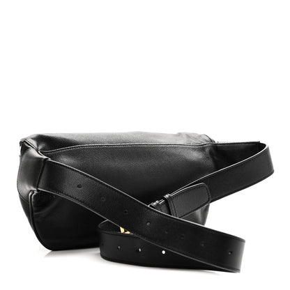 Saint Laurent Grain De Poudre Monogram Belt Bag Black 3 of 10