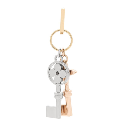 Louis Vuitton 18K Pink Yellow White Gold Idylle Blossom Two Key Pendant 3 of 5