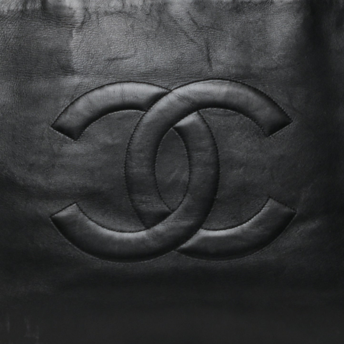 Lambskin CC Tote Black