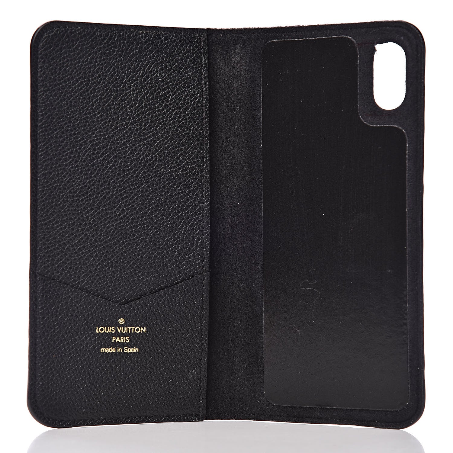 Louis Vuitton Empreinte iPhone X/XS Folio Case Black 5 of 8