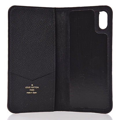 Louis Vuitton Empreinte iPhone X/XS Folio Case Black 5 of 8