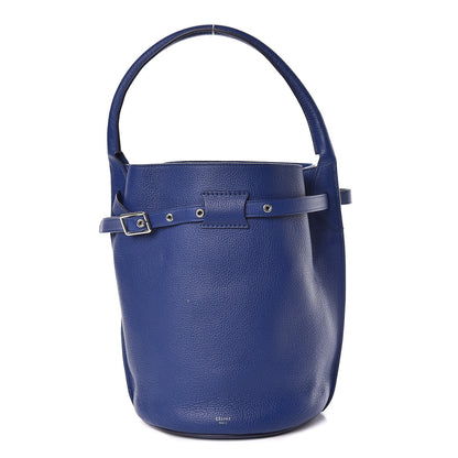 Celine Supple Grained Calfskin Big Bag Bucket Cobalt 3 of 12