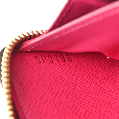 Louis Vuitton Monogram Clemence Wallet Hot Pink 7 of 13