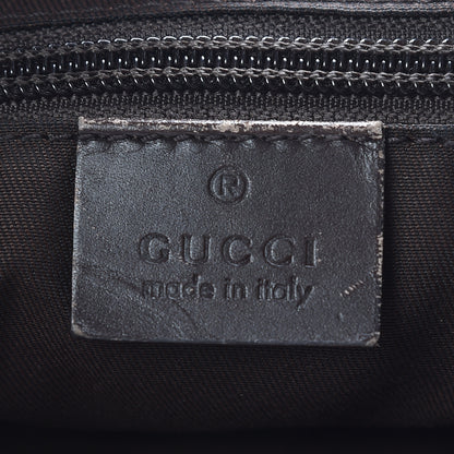 Gucci GG Plus Monogram Web Medium Half Moon Hobo Dark Brown 9 of 10