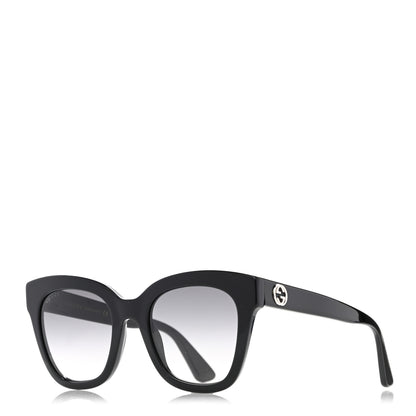 Gucci Acetate Square Frame Sunglasses GG0029SA Black 1 of 9