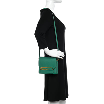 Hermes Evercolor Mini Sac Roulis Vert Vertigo 2 of 16