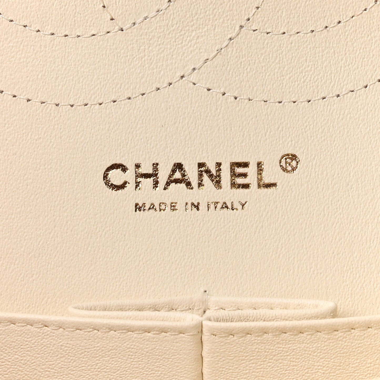 Caviar Quilted Jumbo Double Flap White
