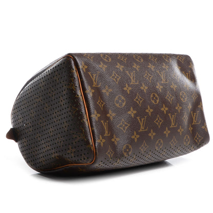 Louis Vuitton Monogram Perforated Speedy 30 Green 4 of 7