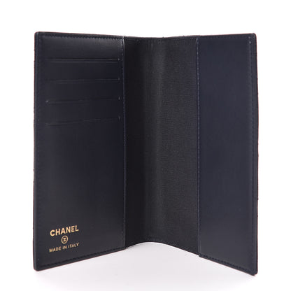 Chanel Caviar Quilted Passport Holder Navy 5 of 12