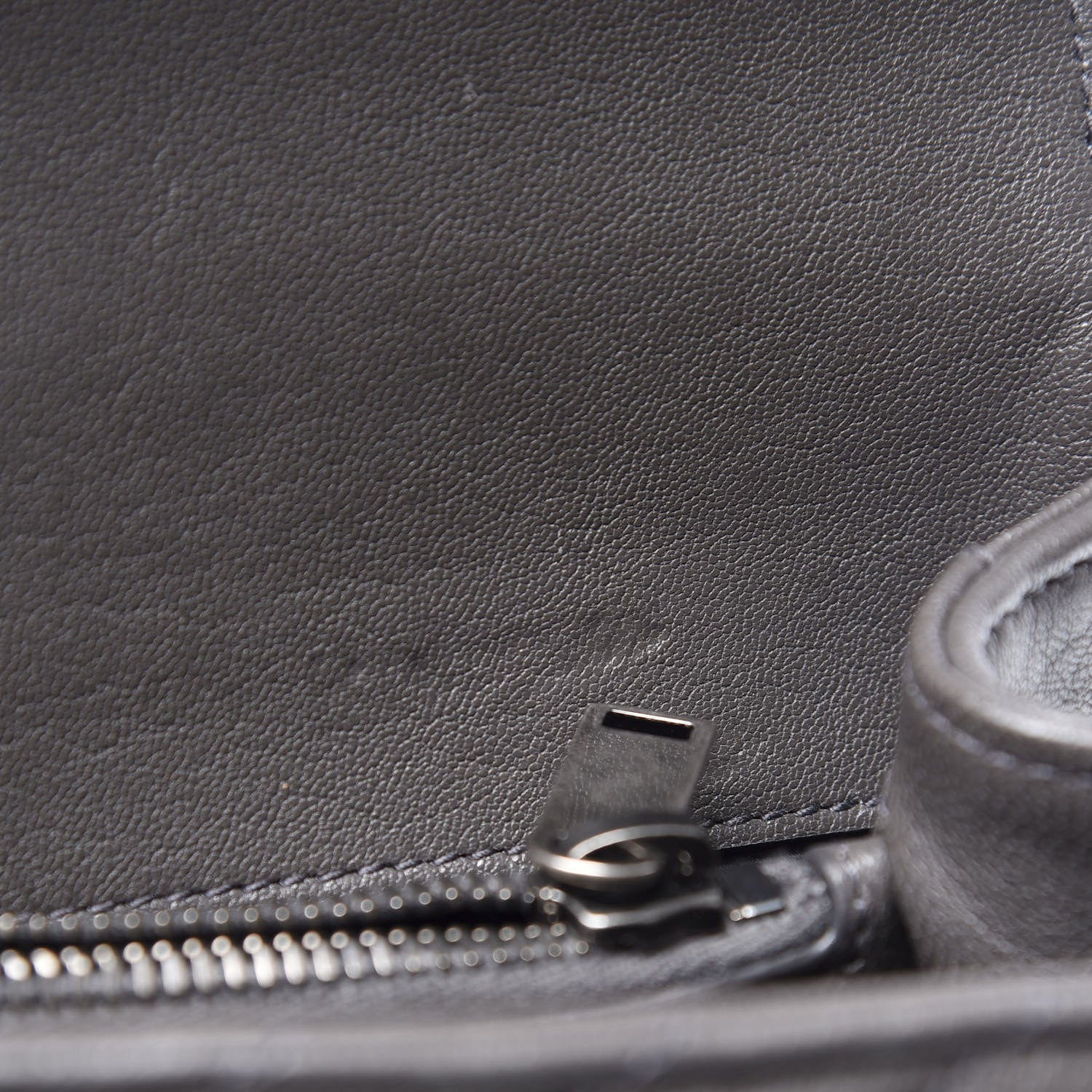 Saint Laurent Sheepskin Matelasse Chevron Monogram Medium College Bag Asphalt 8 of 12