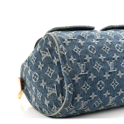 Louis Vuitton Monogram Denim Neo Speedy Blue 9 of 10
