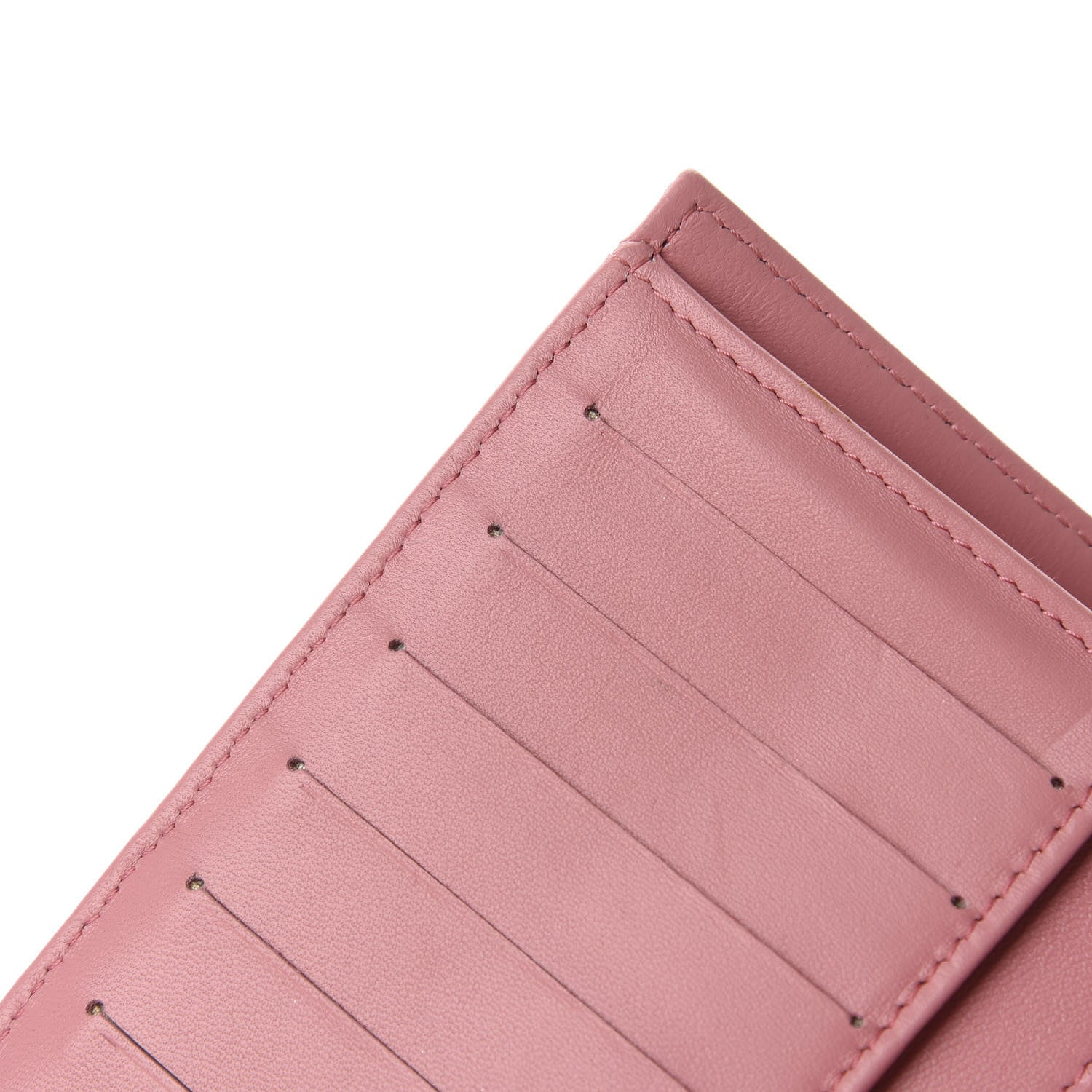 Chanel Lambskin Quilted Large Flap Wallet Pink 9 of 10